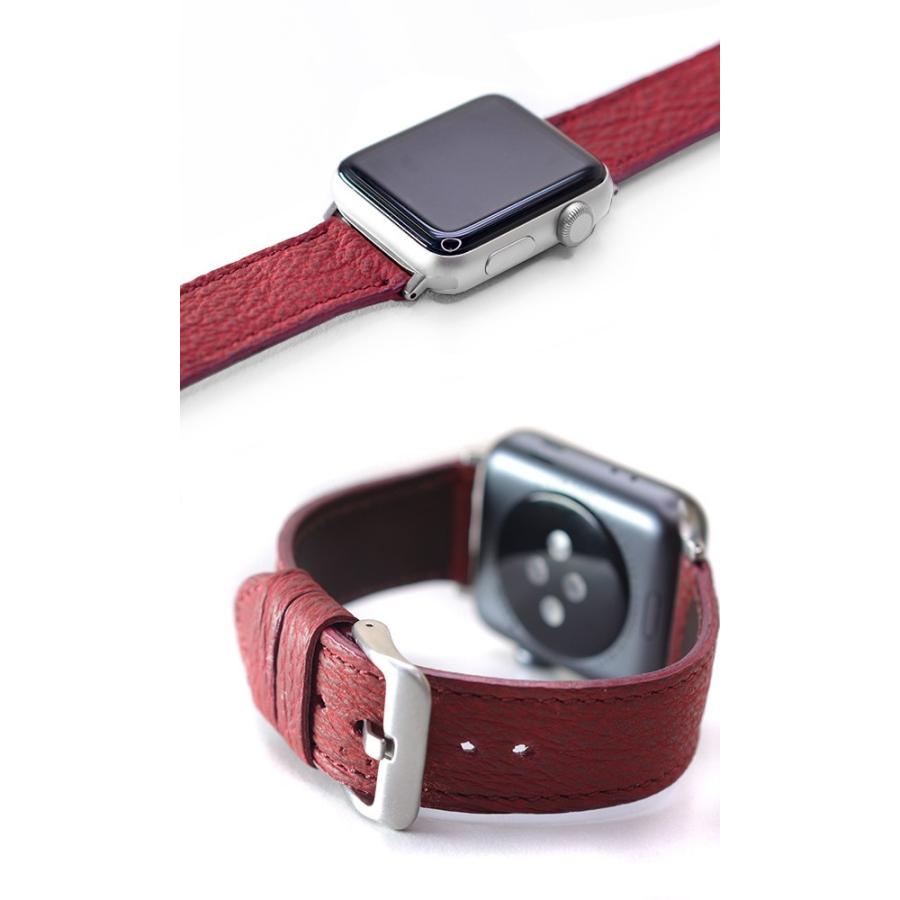 アップルウォッチ バンド ベルト メンズ レディース アップルウォッチ レザーベルト シャーク Apple Watch apple watch series SE 7 6 5 4 3 2 1 革 レザー 本革 |  | 03
