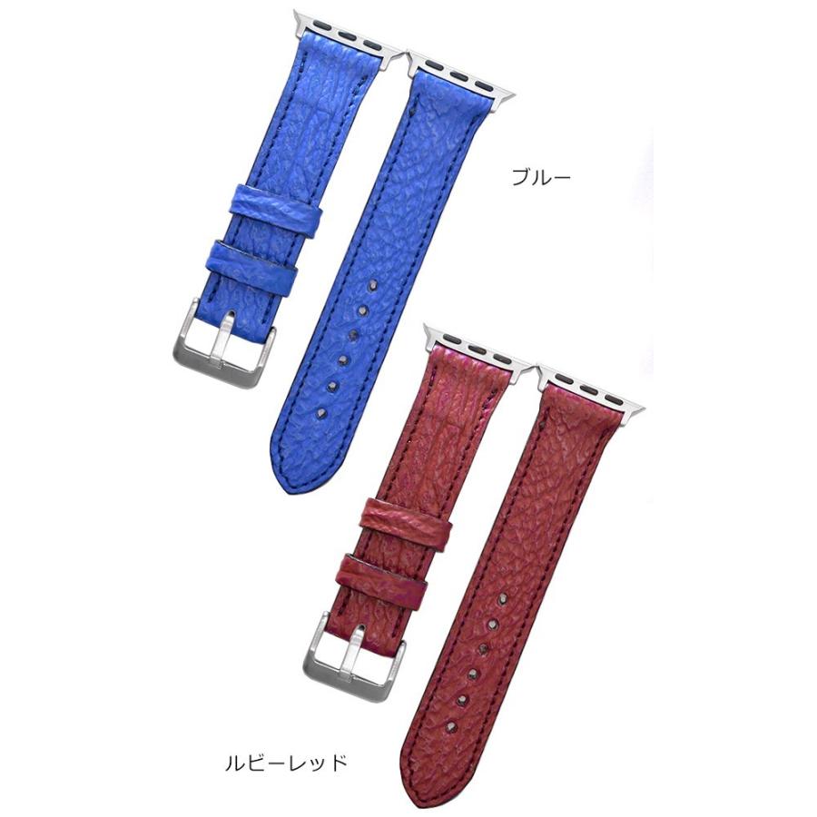 アップルウォッチ バンド ベルト メンズ レディース アップルウォッチ レザーベルト シャーク Apple Watch apple watch series SE 7 6 5 4 3 2 1 革 レザー 本革 |  | 04
