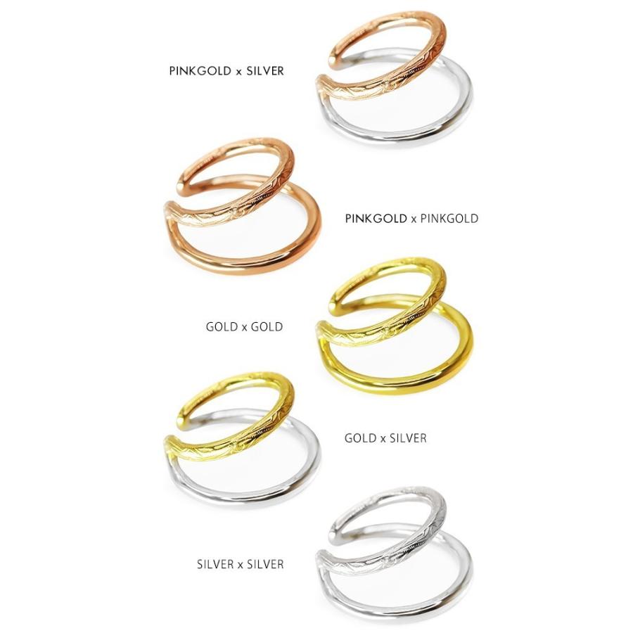 指輪 リング イヤーカフ イヤカフ 2WAYリング Ophiuchus オフューカス