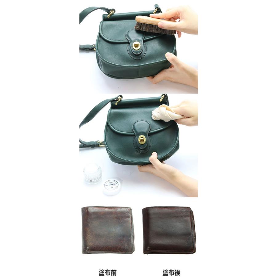 馬毛ブラシ COLUMBUS コロンブス ホコリ落とし メンテナンス ケアアイテム クリーム クリーナー ブラシ クロス レザーケア 革 皮 ホースヘアーブラシ | COLUMBUS | 02