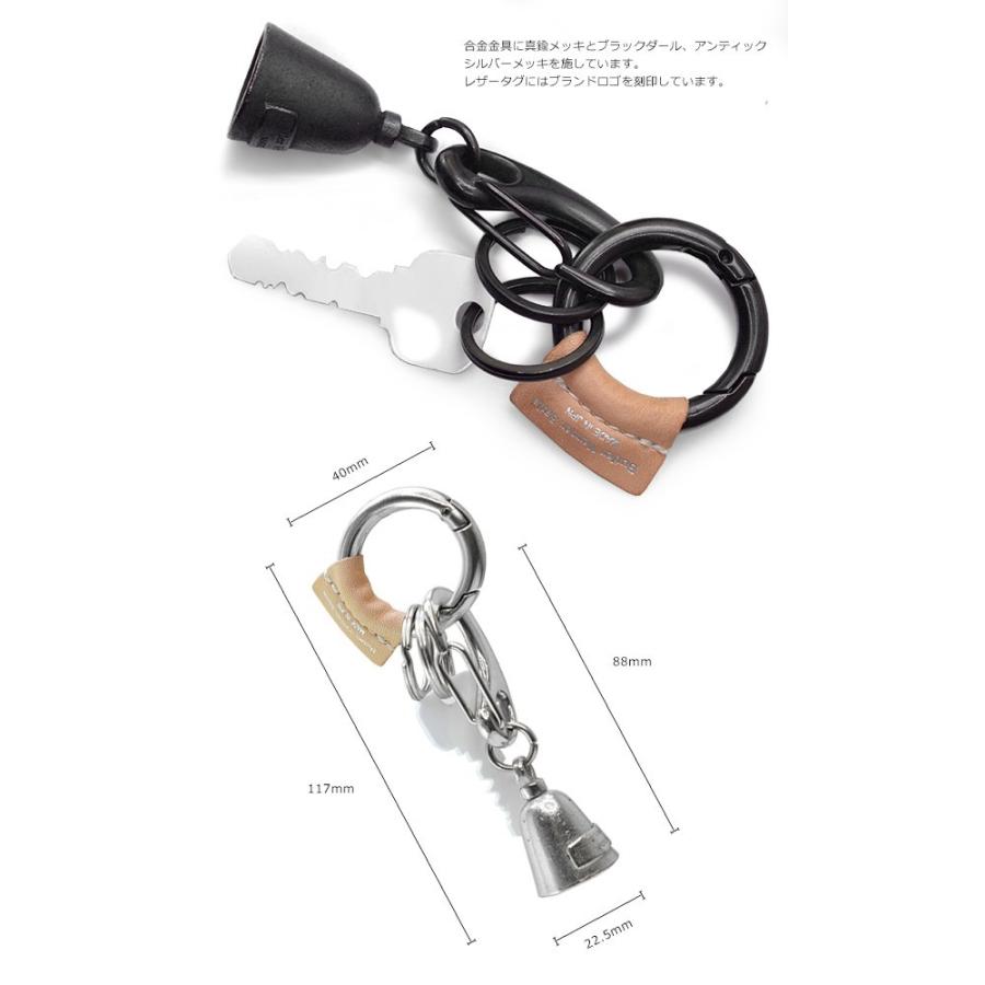 キーリング キーホルダー ガーディアンベル 魔除け 厄除け メンズ レディース Butler Verner Sails バトラーバーナーセイルズ Bell Key Holder 日本製 国産 |  | 03
