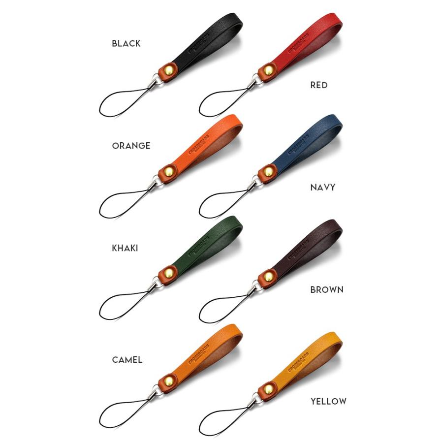 ストラップ スマホ 携帯ストラップ 栃木レザー 革 デジカメ カメラ スマートフォン 黒 レザーストラップ 日本製 ハンドメイド 本革 スマホストラップ |  | 02