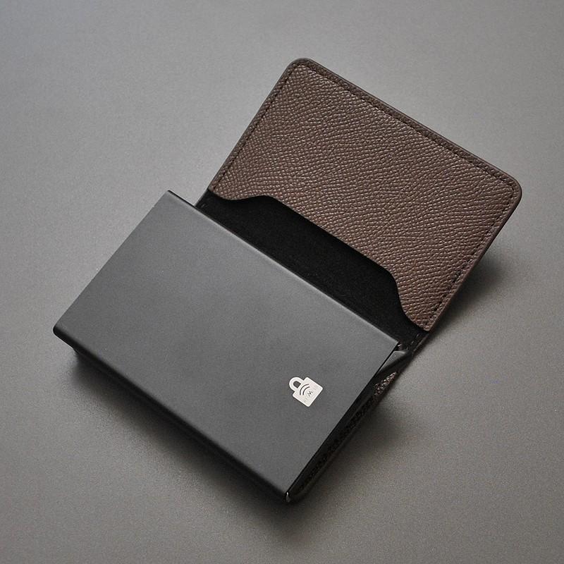 カードケース スキミング防止 スライド式 スリム 薄型 カード入れ スライド RFID ワンタッチ IC ハードタイプ メンズ レディース お札入れ 定期入れ |  | 09