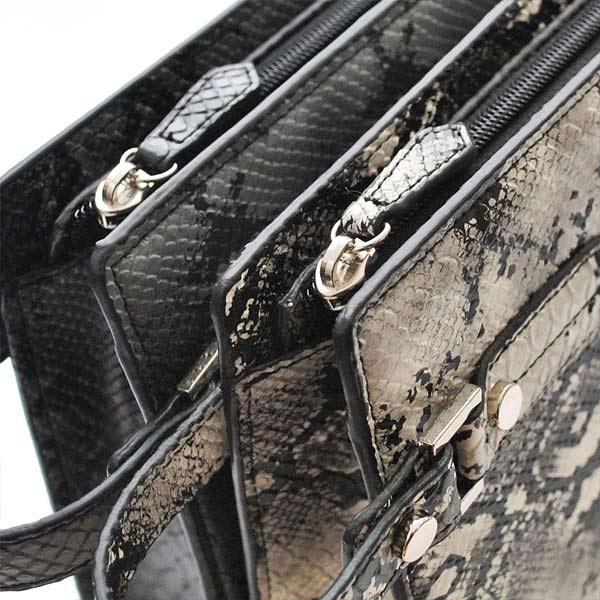 セカンドバッグ メンズ クラッチバッグ パイソン柄 フェイクレザー