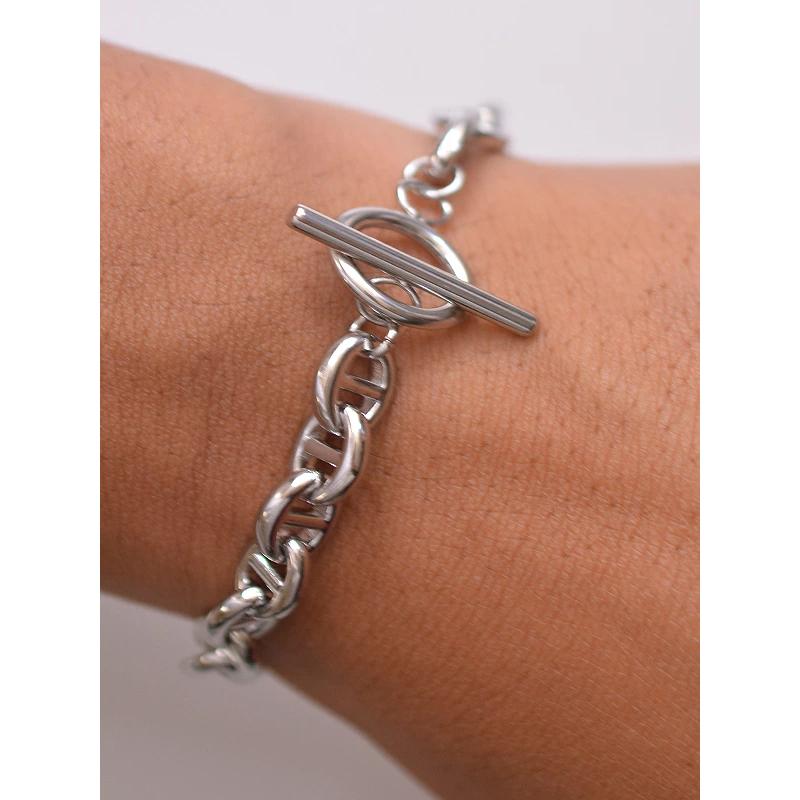 アンカーチェーンブレスレット ステンレス メンズ・レディース 男性用