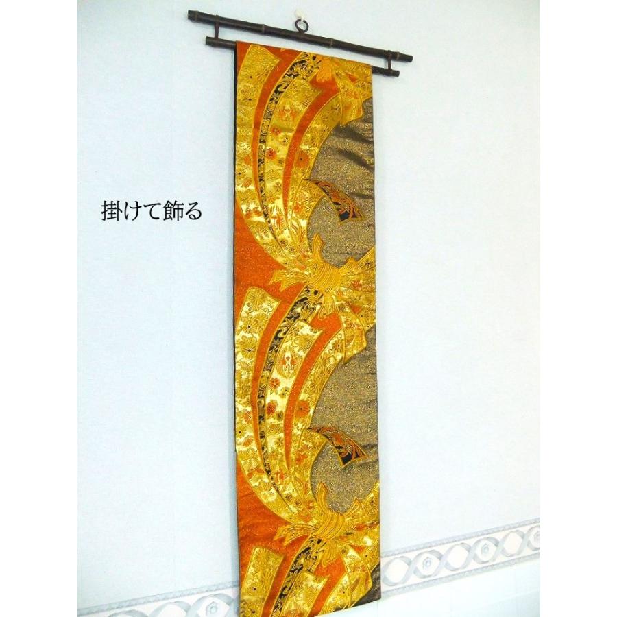 16)2326】214cm/新品・束ね熨斗慶長花文様/タペストリー・テーブル 
