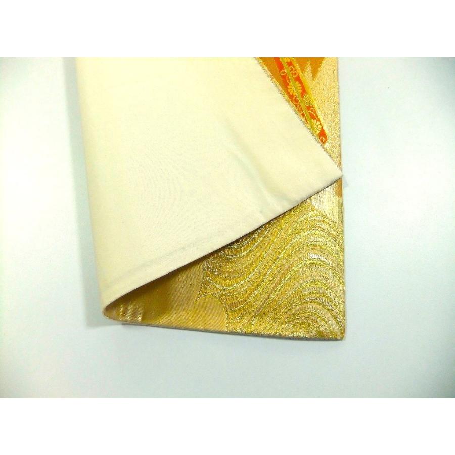 【(16)2425】30.5×39.5cm/流水扇子文様/テーブルセンター/和風/帯リメイク/日本製 |  | 05