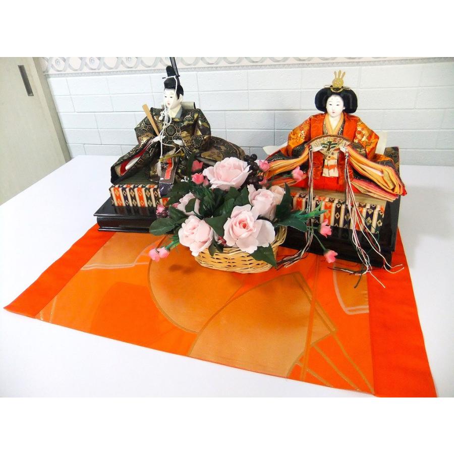 【J-072】61.5×67cm和風大型マット/帯リメイク/テーブルセンター・敷物・ラグ/日本製 |  | 03