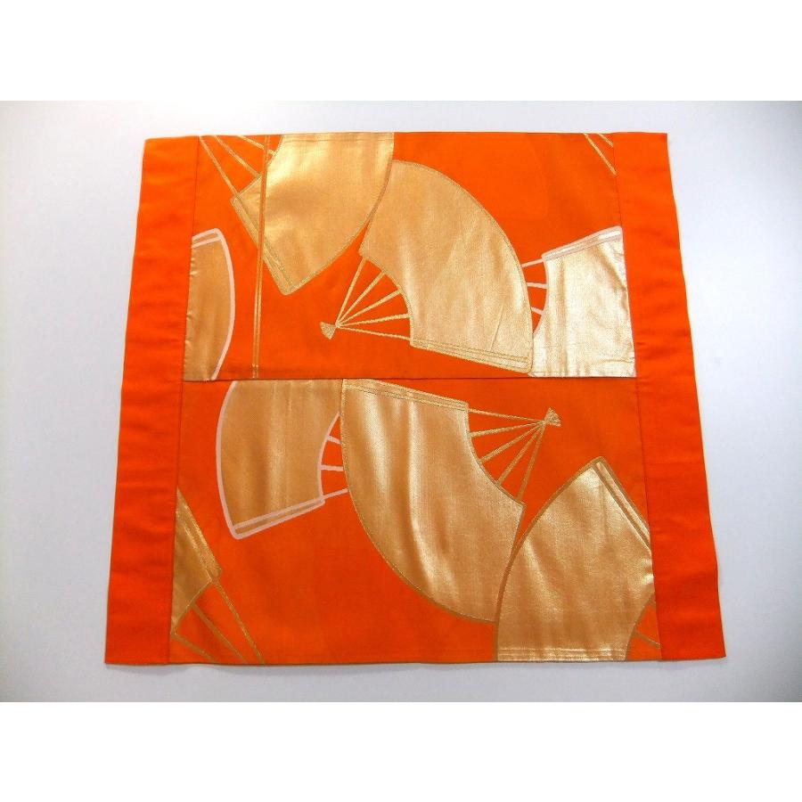 【J-072】61.5×67cm和風大型マット/帯リメイク/テーブルセンター・敷物・ラグ/日本製 |  | 04