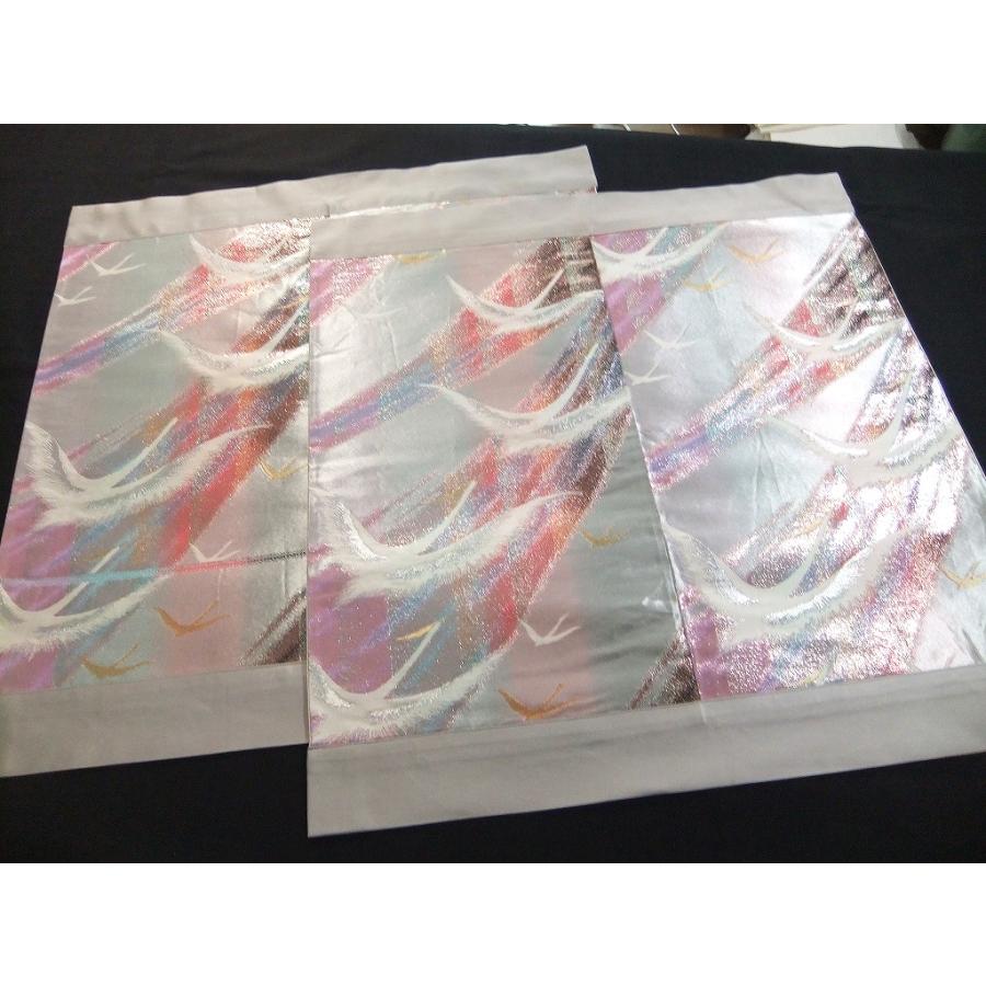 【J-073】61.5×62cm和風大型マット/帯リメイク/テーブルセンター・敷物・ラグ/日本製 |  | 08