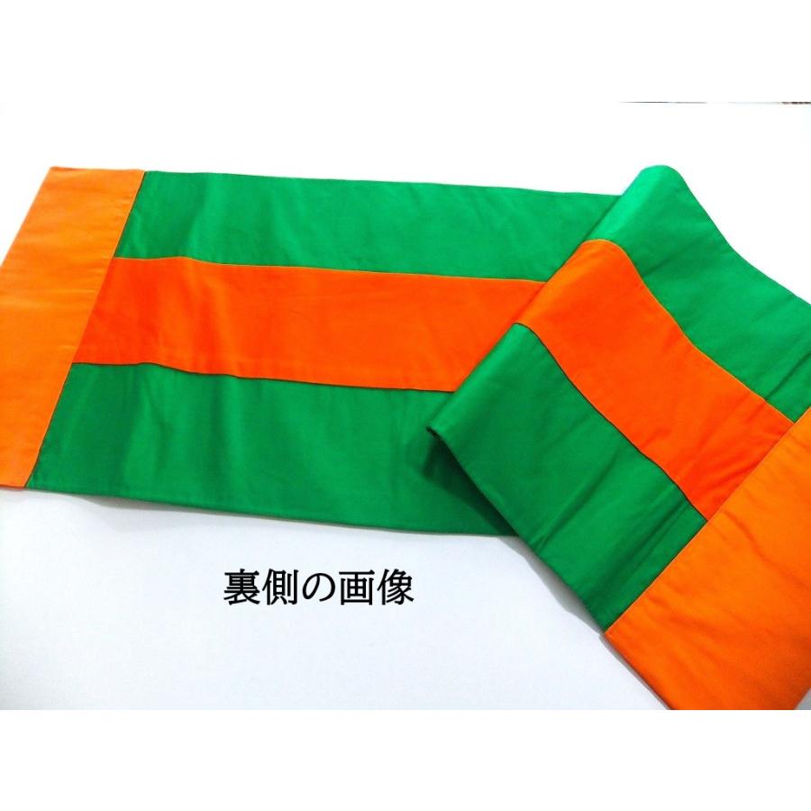 【J-074】42×132cm和風大型マット/帯リメイク/テーブルセンター・敷物・ラグ/日本製 |  | 08