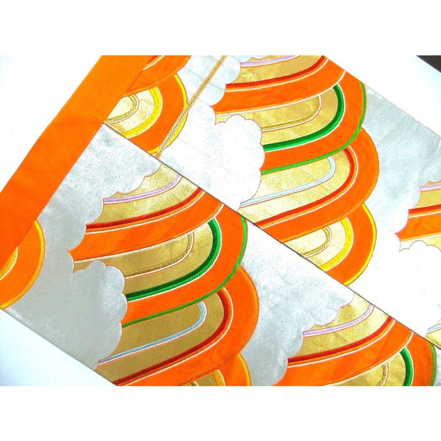 【J-083】値下げ・61×86.5cm和風大型マット/帯リメイク/テーブルセンター・敷物・ラグ/日本製 |  | 05