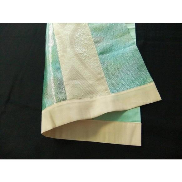 【J-090】値下げ49×70cm和風大型マット/帯リメイク/敷物・ラグ/日本製 |  | 02