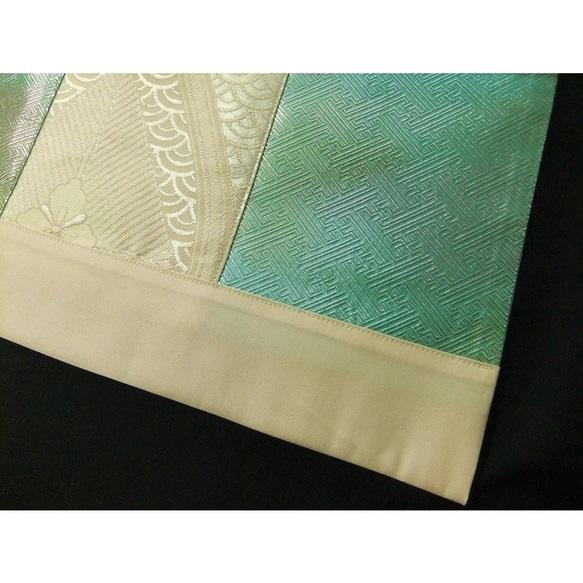 【J-090】値下げ49×70cm和風大型マット/帯リメイク/敷物・ラグ/日本製 |  | 04