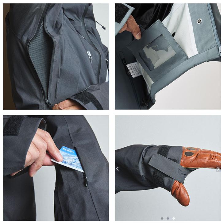 アンファッジ クラウドジャケット チャコール Lサイズ　24-25 24/25モデル CLOUD JACKET #CHARCOAL｜unfudge outerwear – A-BONY