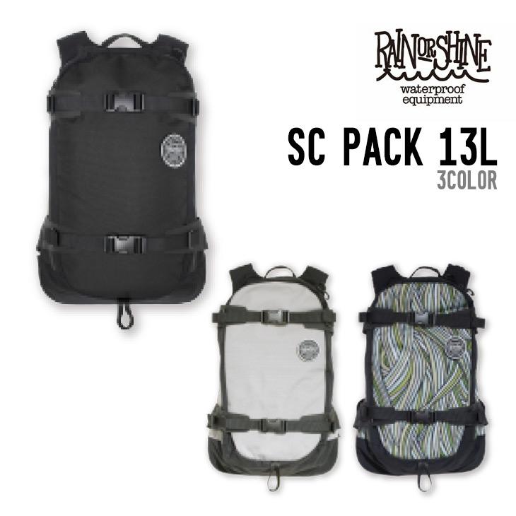 RAIN OR SHINE レインオアシェイン SC PACK 13L RAIN OR SHINE SC PACK 13L | STEEZ CREATIVE STAND