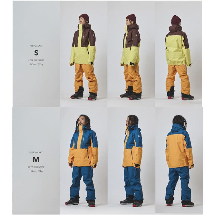 UNFUDGE アンファッジ 25-26 PEEP BIB PANTS STANDARD FIT ピープ