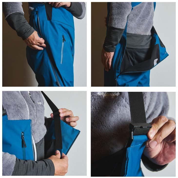 UNFUDGE アンファッジ 25-26 PEEP BIB PANTS STANDARD FIT ピープ