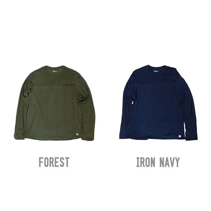 YETINA イエティナ MERINO LIGHT L/S T-SHIRT メリノ ライト