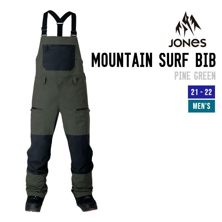 JONES SNOWBOARDS ジョーンズ スノーボード 2122 MOUNTAIN SURF BIB マウンテンサーフビブ ウェア