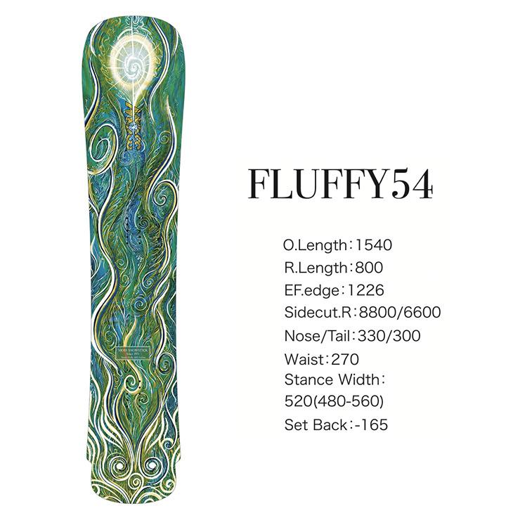 MOSS SNOWSTICK モス スノースティック 25-26 FLUFFY 54 MOSS SNOWSTICK モス スノースティック 25-26 FLUFFY 54