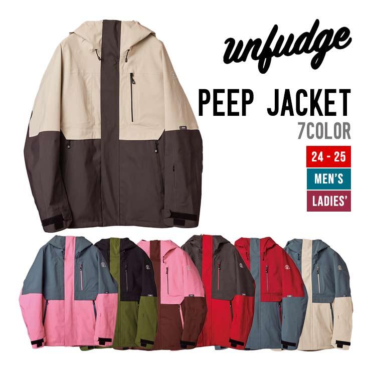 UNFUDGE アンファッジ 22-23 PEEP JACKET ピープ ジャケット スノーボード スキー ウェア :0165847-1