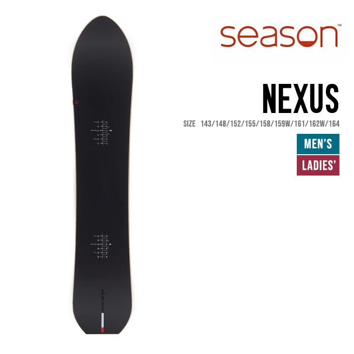season eqpt nexus 158 シーズン ネクサス Season Nexus Snowboard | Black | Season Eqpt | The best