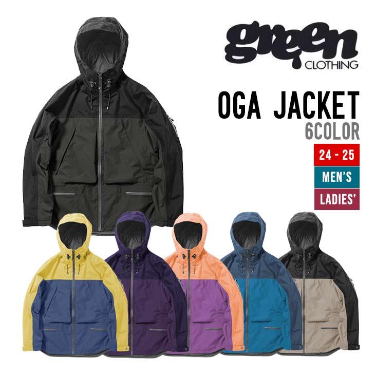 GREEN CLOTHING グリーンクロージング 24-25 OGA JACKET オガ 