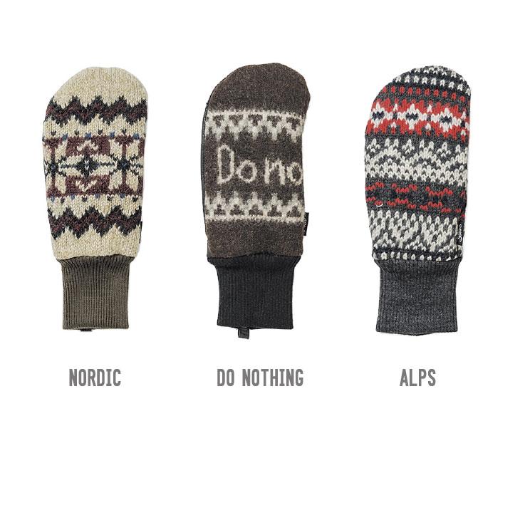 SALE]GREEN CLOTHING グリーンクロージング 22-23 KNIT MITT ニット