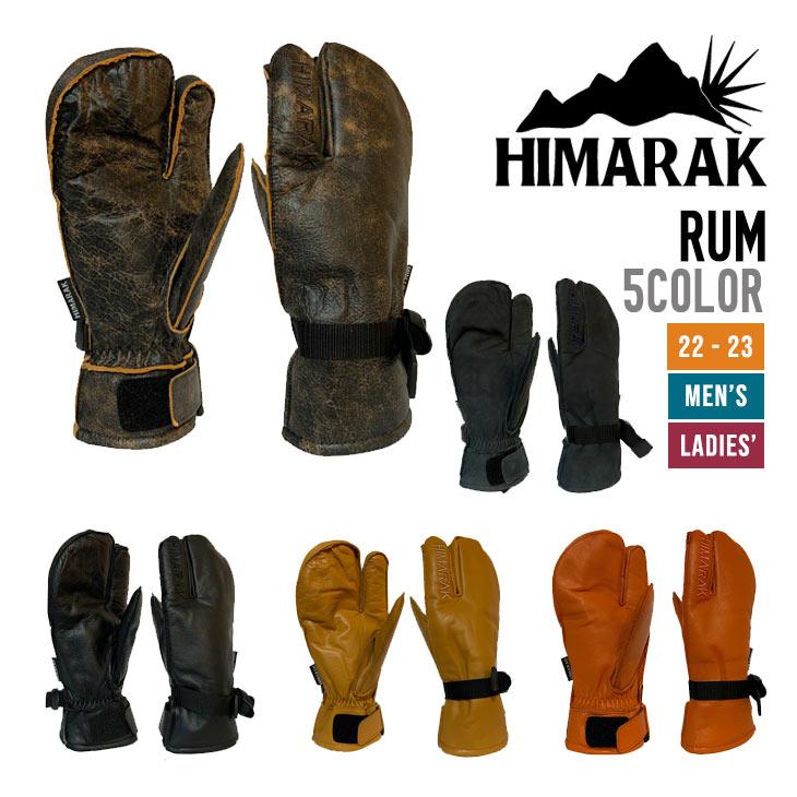 HIMARAK ヒマラク 22-23 RUM ラム 早期予約 グローブ レザー