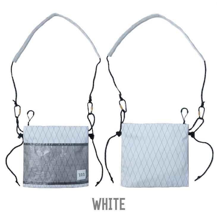 グレー サコッシュ ショルダーバッグ　dyneema × XPAC MURACO ムラコ SACOCHE WITH DYNEEMA サコッシュ ウィズ ダイニーマ