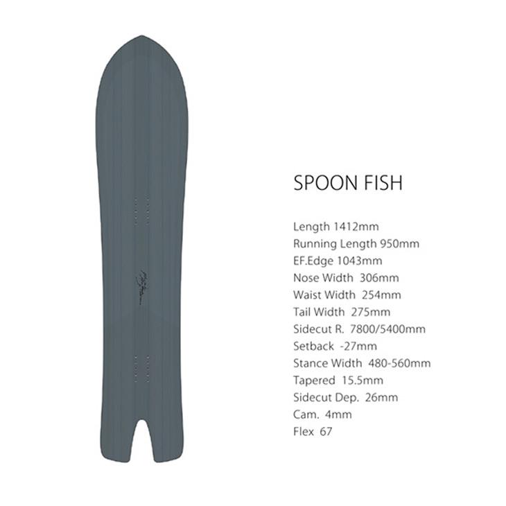 GENTEMSTICK ゲンテンスティック 23-24 SPOON FISH スプーンフィッシュ 