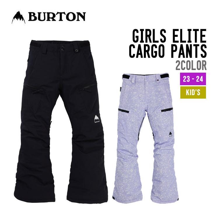 BURTON バートン 2324 GIRLS' ELITE 2L CARGO PANTS ガールズ エリート 2L カーゴパンツ ウェア