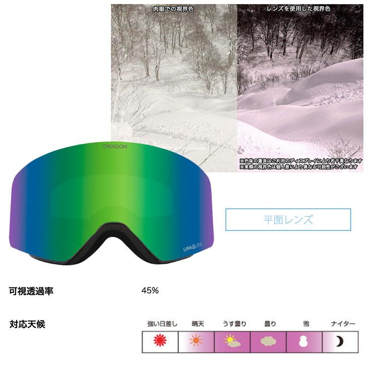 DRAGON ドラゴン R1 SPARE LENS アール 1 スペアレンズ 正規品 交換レンズ スノーゴーグル スノーボード スキー｜sidecar｜05