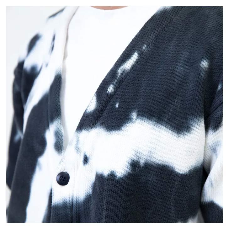 TURN ME ON ターンミーオン TIEDYE CARDIGAN タイダイ染 カーディガン 