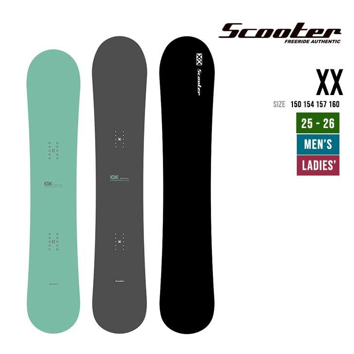 SCOOTER スクーター 25-26 XX ダブルエックス 2025-2026 スノーボード