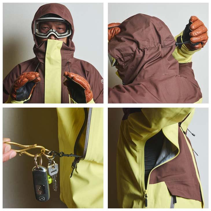 UNFUDGE アンファッジ 25-26 PEEP JACKET ピープ ジャケット 早期予約