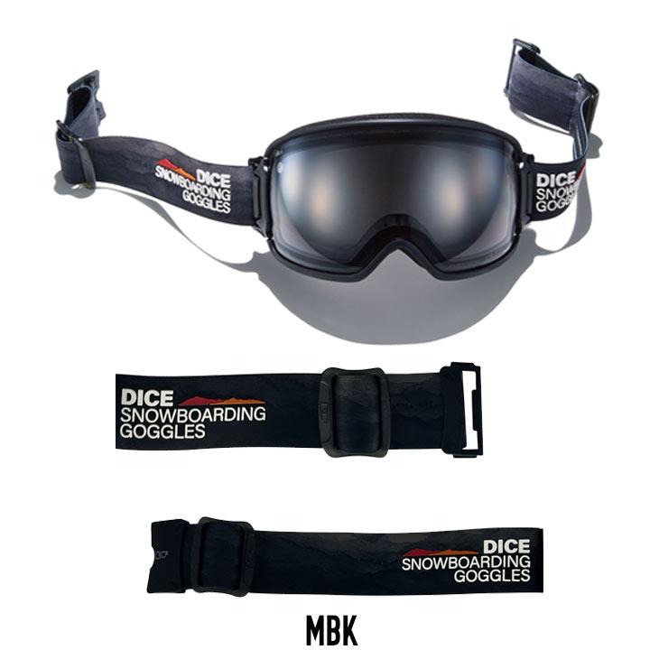 DICE ダイス 25-26 BANK バンク スノーボード ゴーグル ウルトラレンズ