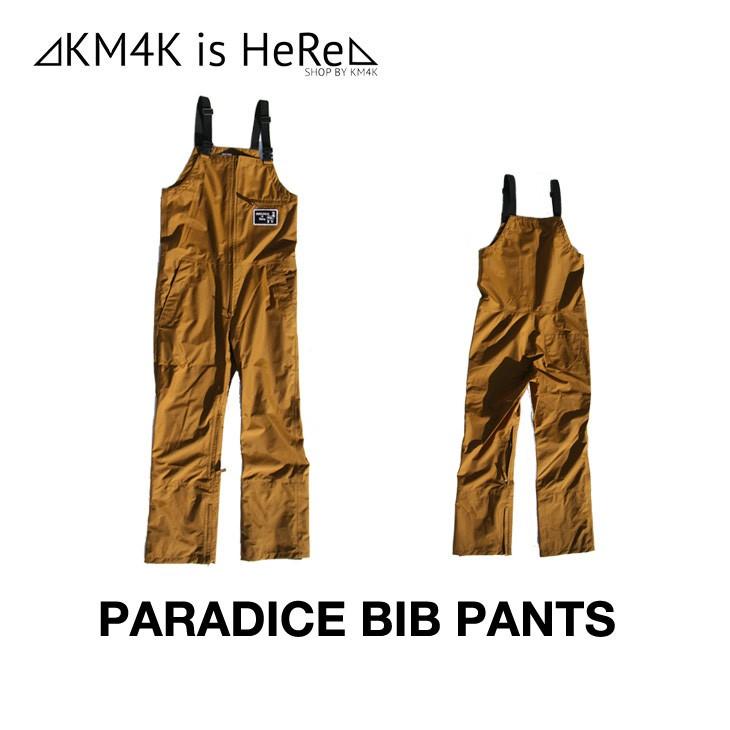 KM4K カモシカ ウェア PARADICE BIB PANTS パラダイス ビブ パンツ | 