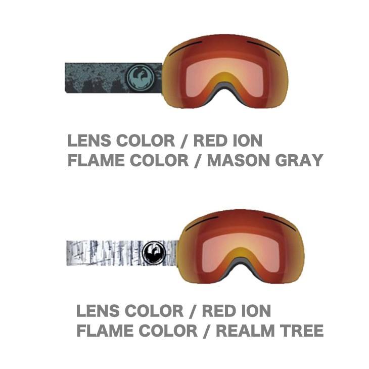 DRAGON ドラゴン ゴーグル X1 エックスワン 2カラー ルーマレンズ LUMALENS RED IONIZED ハイコントラストレンズ スノー |  | 01
