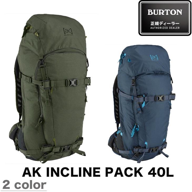 BURTON バートン AK INCLINE PACK 40L バッグ バックパック 1265761SIDECAR 通販