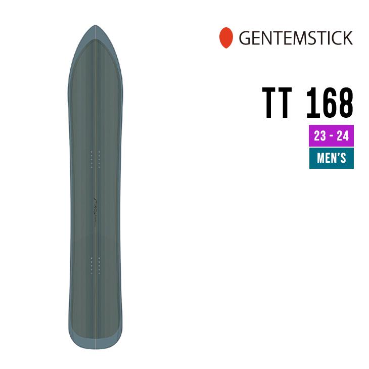 GENTEMSTICK 春新作の ゲンテンスティック 22-23 発売モデル TT 168 特典多数 スノーボード ティーティー 早期予約