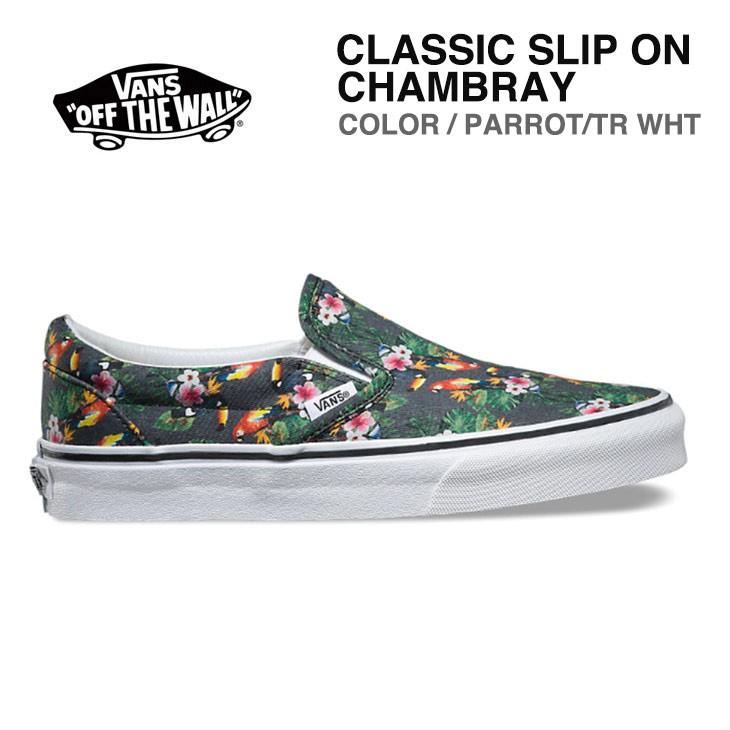 VANS バンズ CLASSIC SLIP ON CHAMBRAY スリッポン クラシック | 
