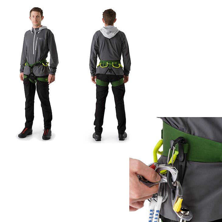 ARC'TERYX アークテリクス FL-365 HARNESSES MENS メンズ ハーネス カラー:STONE PINE 2サイズ スノーボード |  | 01