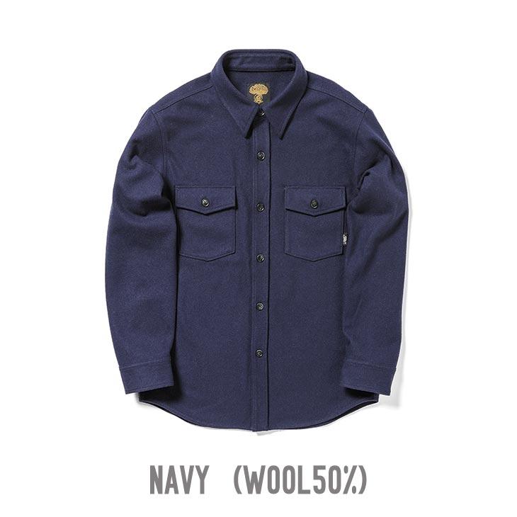 GREEN CLOTHING グリーンクロージング 25-26 WOOL FLANNEL SHIRTS