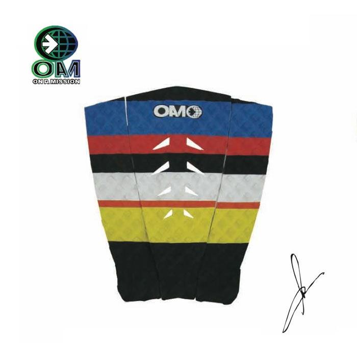 ON A MISSION / OAM サーフ デッキパッド DECK PAD MICHEL BOUREZ REGULAR MODEL：CLEAN YELLOW BLUE BLACK | 