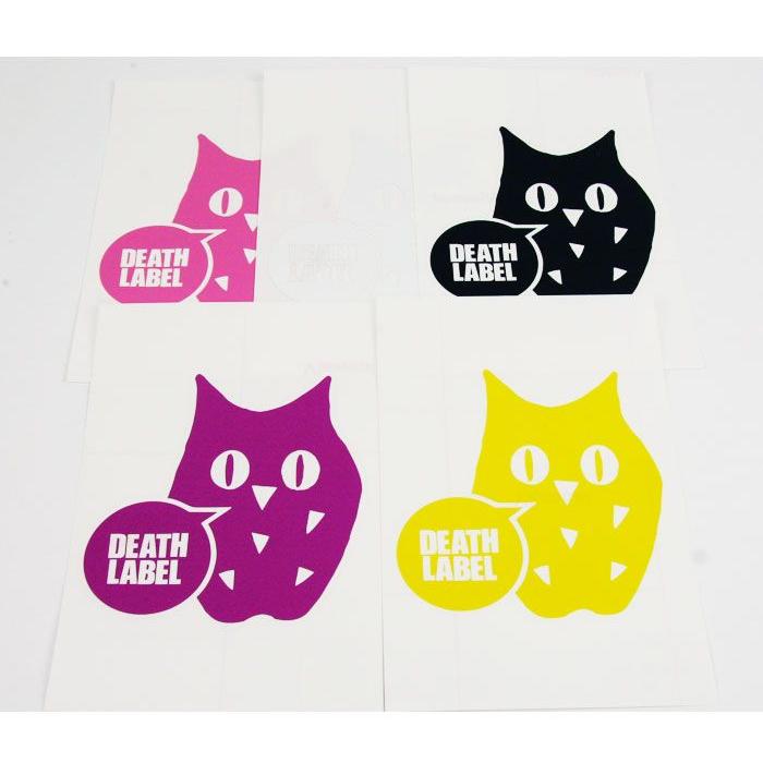 DEATHLABE　デスレーベル　ステッカー DEATH LABEL デスレーベル ステッカー フクロウ STICKER：全5色メール