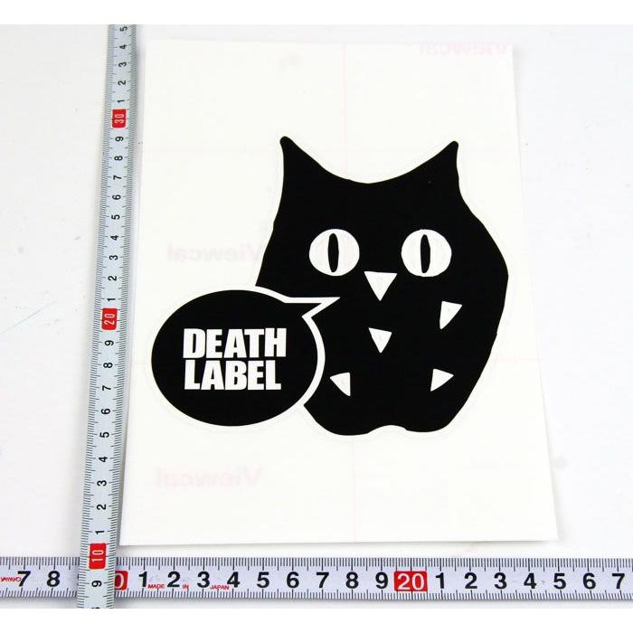 DEATH LABEL デスレーベル ステッカー フクロウ STICKER：全5色メール