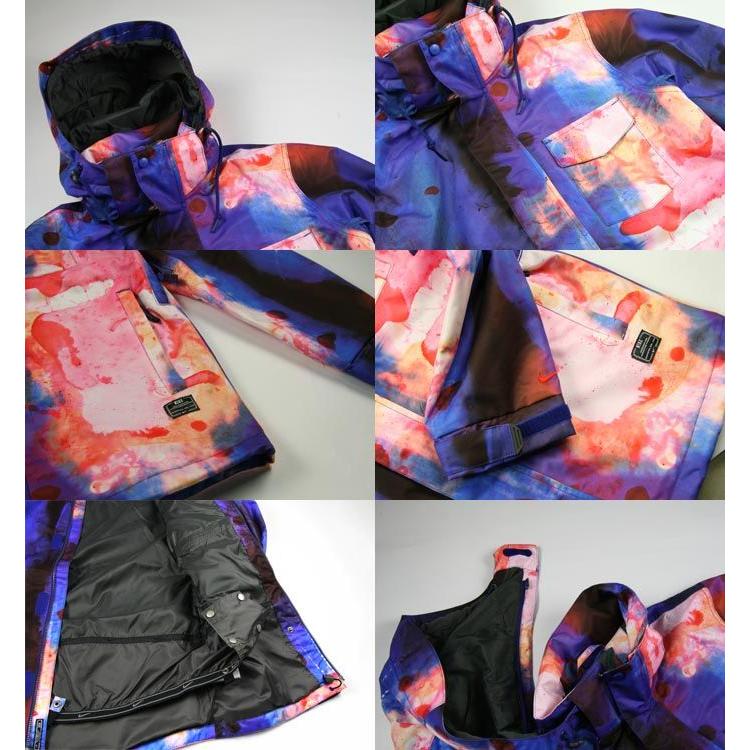 NIKE スノーボード ウェア ナイキ 12-13 BELLEVUE PRINT JACKET : DEEP ROYAL BLUE ☆国内正規品☆正規品・即納可能 | NIKE | 02