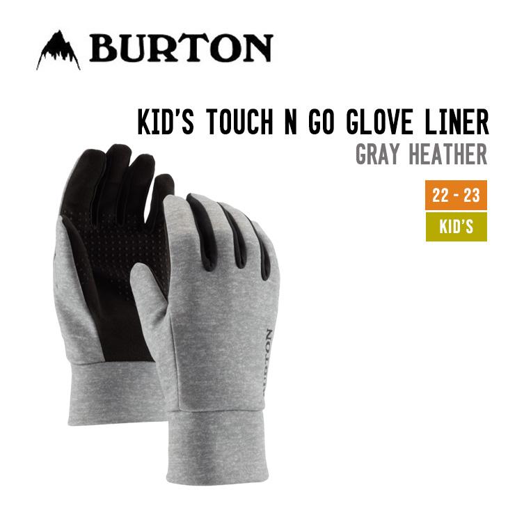 BURTON バートン 22-23 KID'S TOUCH N GO GLOVE LINER スキー スノーボード インナーグローブ | 
